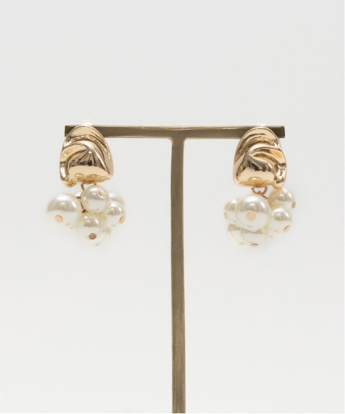 RANDA（ランダ）の「メッキデザインイヤリング（イヤリング・レディース・シルバー/ゴールド・FREE）」の5枚目の写真