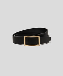 ENOF イナフ　ミルバックルベルトスクエア　レザーベルト ENOF（イナフ）の「leather belt（ベルト）」 - WEAR