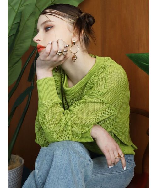 EVRIS（エヴリス）の「SUNNY MOTIF ピアス（ピアス（両耳用）・レディース・シルバー/ゴールド・FREE）」の3枚目の写真