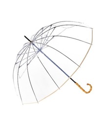 because（ビコーズ）の「because（ビコーズ）クリアアンブレラ 12フレーム 雨傘（長傘・メンズ）」