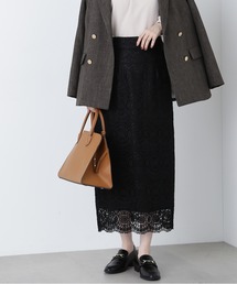 N.（N. Natural Beauty Basic） | ◆スカラレースタイトスカート(スカート)