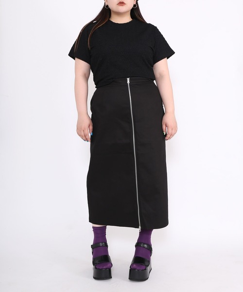 PUNYUS（プニュズ）の「クロップドトップ（Tシャツ/カットソー・レディース・ブラック/ホワイト・1/3/4/2）」の10枚目の写真