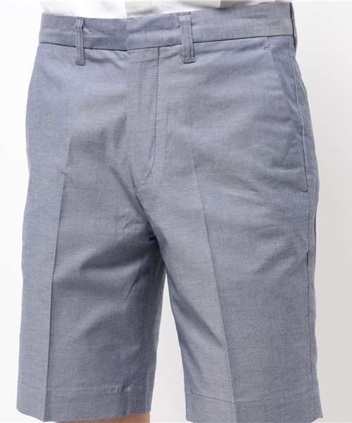 EDIFICE（エディフィス）の「◇80/2 シャンブレーストレッチショーツ（その他パンツ・メンズ・ブルー系その他/チャコールグレー/ホワイト/ベージュ/グリーン/ネイビー・46/50/48/42/44）」の14枚目の写真