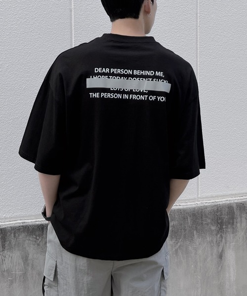 Figments（フィグメンツ）の「PERSON Tシャツ（Tシャツ/カットソー・レディース・ホワイト/ブラック・FREE）」の2枚目の写真