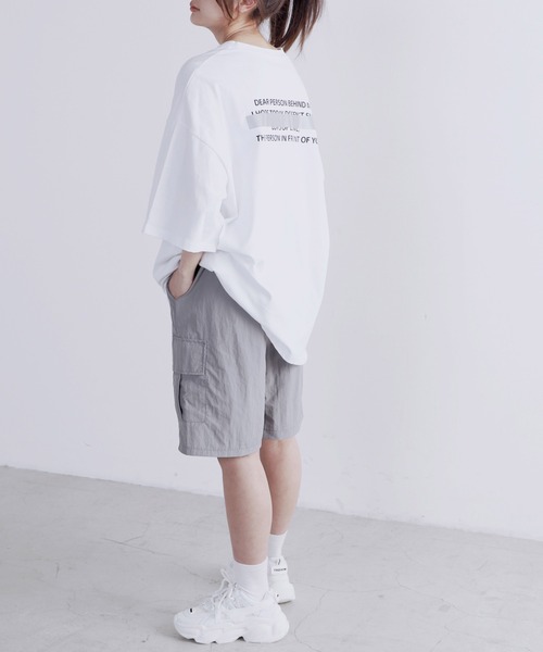 Figments（フィグメンツ）の「PERSON Tシャツ（Tシャツ/カットソー・レディース・ホワイト/ブラック・FREE）」の5枚目の写真