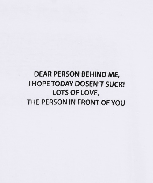 Figments（フィグメンツ）の「PERSON Tシャツ（Tシャツ/カットソー・レディース・ホワイト/ブラック・FREE）」の8枚目の写真