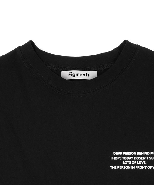 Figments（フィグメンツ）の「PERSON Tシャツ（Tシャツ/カットソー・レディース・ホワイト/ブラック・FREE）」の12枚目の写真