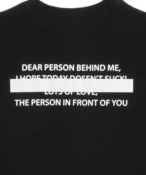 Figments（フィグメンツ）の「PERSON Tシャツ（Tシャツ/カットソー・レディース・ホワイト/ブラック・FREE）」の14枚目の写真