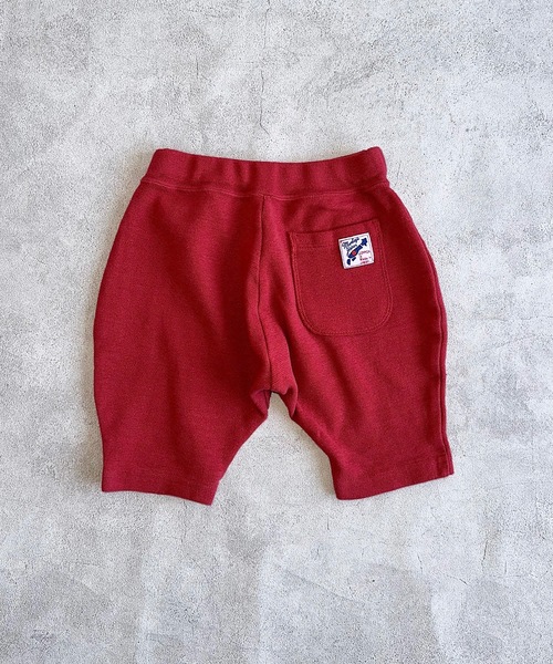 JIPPON（ジポン）の「ストレッチサルエルハーフパンツ/J-7620 日本製（その他パンツ・キッズ・グリーン/オレンジ/パープル/キナリ/ネイビー/マスタード/ライトピンク/ブラック/ブルー/ライトブルー/レッド/ブラウン/ロイヤルブルー/ラベンダー/ミント・90/95/110/120/80/100）」の14枚目の写真