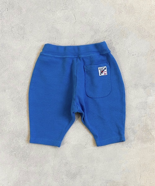 JIPPON（ジポン）の「ストレッチサルエルハーフパンツ/J-7620 日本製（その他パンツ・キッズ・グリーン/オレンジ/パープル/キナリ/ネイビー/マスタード/ライトピンク/ブラック/ブルー/ライトブルー/レッド/ブラウン/ロイヤルブルー/ラベンダー/ミント・90/95/110/120/80/100）」の8枚目の写真