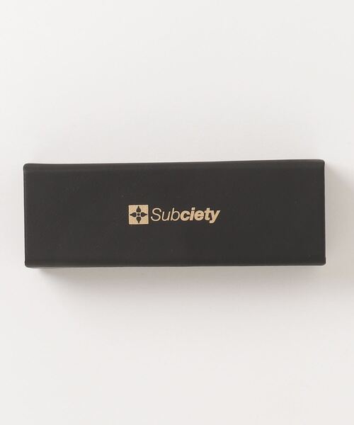 Subciety(サブサエティ)の「SUNGLASS-Zack-(サングラス・メンズ・スモーク/グレー系その他/ブラック×ブルー/ブラック系その他・FREE)」の7枚目の写真
