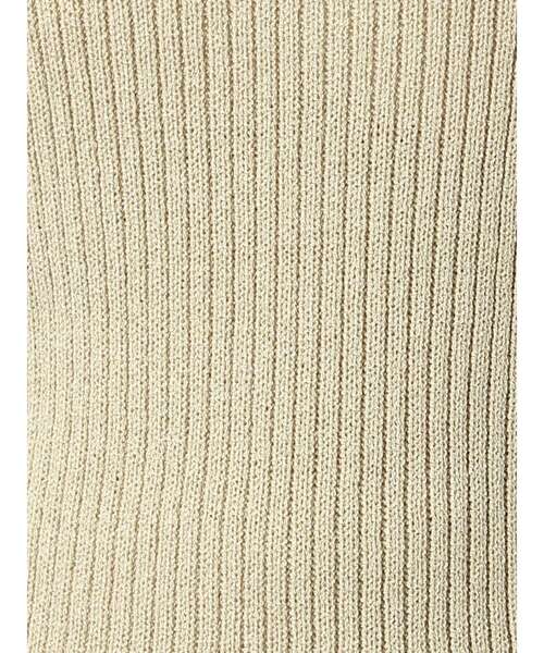 RESEXXY（リゼクシー）の「バッククロスニットタンクトップス（タンクトップ・レディース・アイボリー/ブラック/グリーン・FREE）」の19枚目の写真