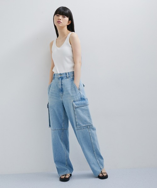 逸品】バックオープンタンクトップ（タンクトップ）｜ADAM ET ROPE