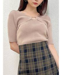 RESEXXY | バストポイントニットトップス(ニット/セーター)