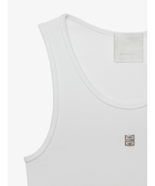GIVENCHY（ジバンシイ）の「RIB TANK TOP（タンクトップ・メンズ・ホワイト・X-SMALL/SMALL/MEDIUM）」の2枚目の写真