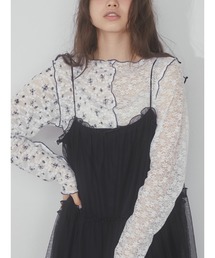 merry jenny | レースコンビメロウTOPS(Tシャツ/カットソー)