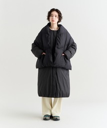 NANGA(iK)DOWN PONCHO MUFFLER(WOMEN)/_E|`}t[(EBY)(}t[)