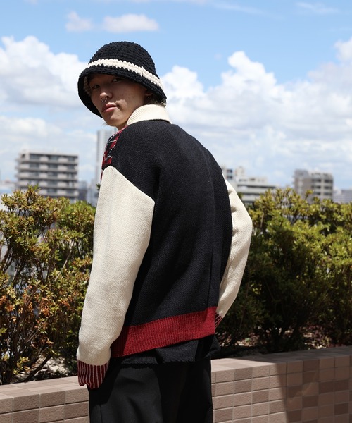 HOOK（フック）の「HOOK -original- 古着風 レトロ調 配色 アーガイル