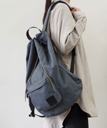 ASFVLT（アスファルト）の「ASFVLT (アスファルト) / 巾着バックパック DRAWSTRING BACKPACK ドロストバッグ ドロストリュック（バックパック/リュック）」