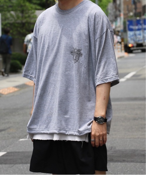 MILITARY（ミリタリー）の「U.S MILITARY / ユーエスミリタリー USMA IPFU REFLECT PRINT SS TEE（Tシャツ/カットソー・メンズ・グレー・MEDIUM/LARGE）」の8枚目の写真