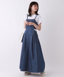 repipi armario | デニムジャンスカ(ジャンパースカート)