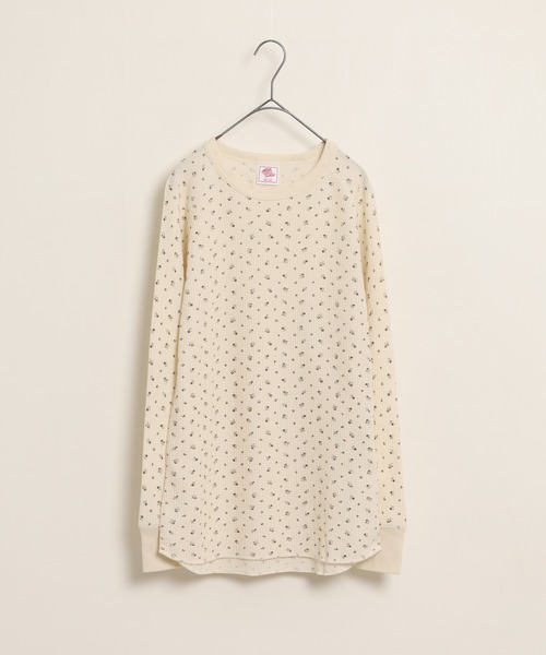 JEMORGAN(ジェーイーモーガン)の「JEMORGAN ワッフル花柄ラグランロンT(パック入り)(Tシャツ/カットソー・レディース・ピンク/サックスブルー/ラベンダー/ストライプ/パープル/ベージュ系その他/ブラック・F)」の12枚目の写真