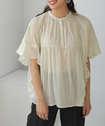 Bou Jeloud | 袖フリルブラウス(シャツ/ブラウス)