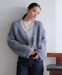 LADYMADE（レディメイド）の「2WAYスリーブフェザーニットカーデ（カーディガン/ボレロ）」