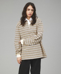 aoao☺︎room 　MACHATT ボーダーラガーシャツ aoao☺︎room MACHATT ボーダーラガーシャツ aoao☺︎room 様専用