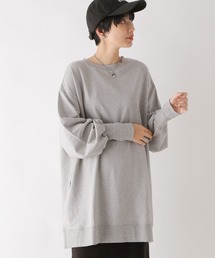 LEPSIM | 裏毛袖ボタンチュニックワンピース　909735(チュニック)