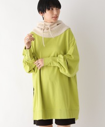 LEPSIM | 裏毛袖ボタンチュニックワンピース　909735(チュニック)
