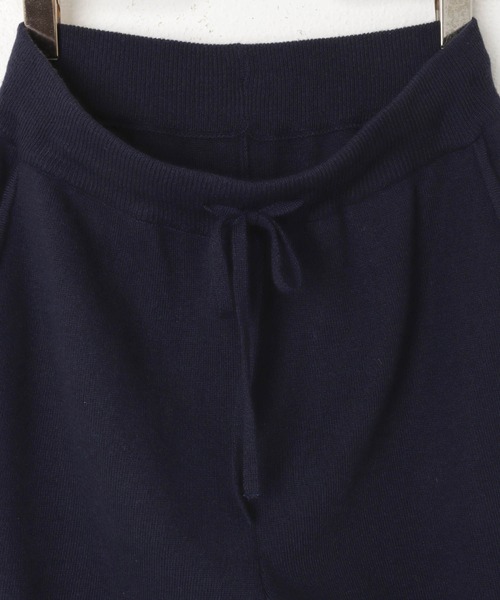 evernavy(エバーネイビー)の「総針ニットジョガーパンツ(その他パンツ・レディース・ブラック/ネイビー・M/L)」の13枚目の写真