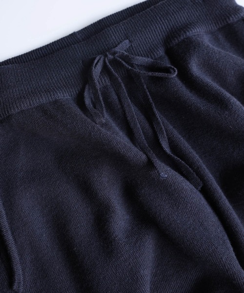evernavy(エバーネイビー)の「総針ニットジョガーパンツ(その他パンツ・レディース・ブラック/ネイビー・M/L)」の8枚目の写真