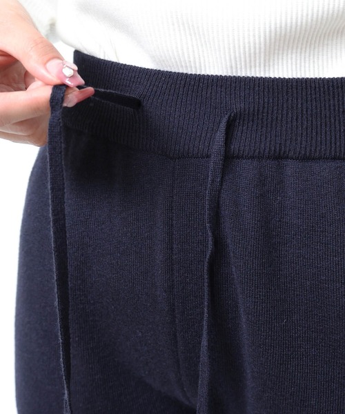 evernavy(エバーネイビー)の「総針ニットジョガーパンツ(その他パンツ・レディース・ブラック/ネイビー・M/L)」の19枚目の写真