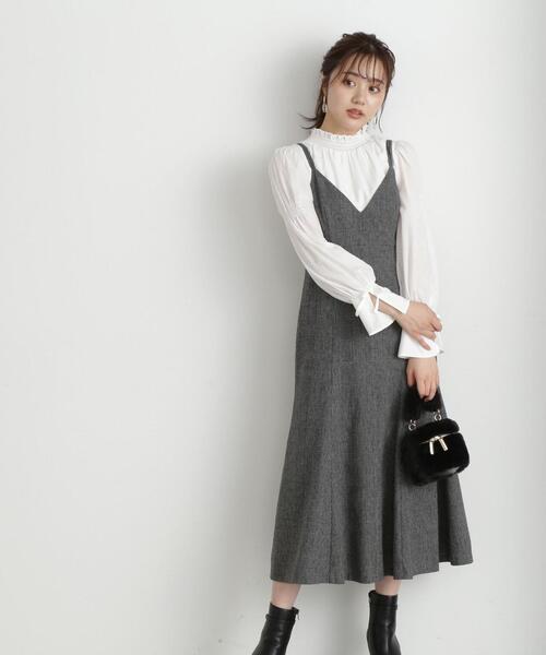 PROPORTION BODY DRESSING（プロポーションボディドレッシング）の「シャーリングスリーブブラウス / 1213210906（シャツ/ブラウス・レディース・ピンク/グレー/ホワイト・SMALL/MEDIUM）」の19枚目の写真