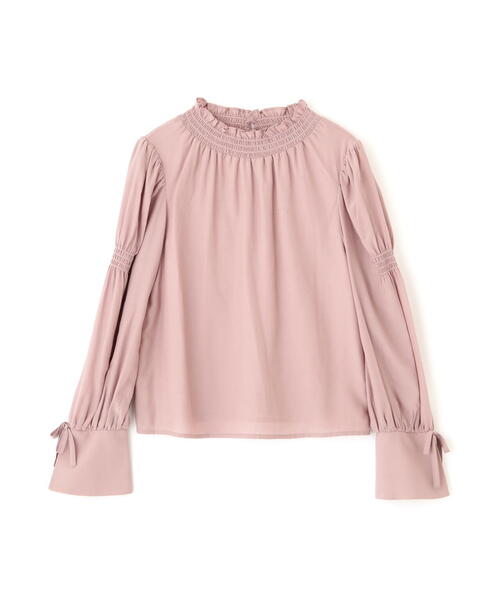 PROPORTION BODY DRESSING（プロポーションボディドレッシング）の「シャーリングスリーブブラウス / 1213210906（シャツ/ブラウス・レディース・ピンク/グレー/ホワイト・SMALL/MEDIUM）」の21枚目の写真