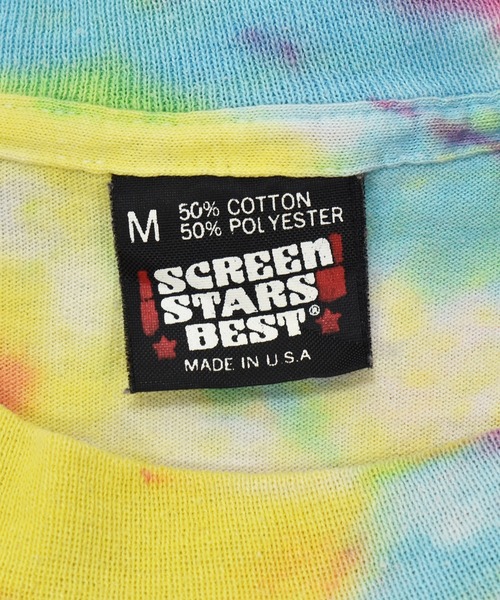 VINTAGE(ヴィンテージ)の「【ヴィンテージ古着】90's HALLOCK プリント タイダイ Tシャツ USA製(Tシャツ/カットソー・メンズ・その他・MEDIUM)」の3枚目の写真