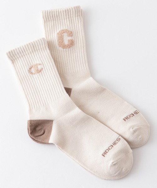 Champion（チャンピオン）の「【CHAMPION/チャンピオン】Wアメカジ　2P　ロークルーソックス　CWSBY102/CWSBY103/CWSBY104　靴下　2足組　ノンパイル（ソックス/靴下・レディース・その他2/その他/その他1・SMALL）」の2枚目の写真