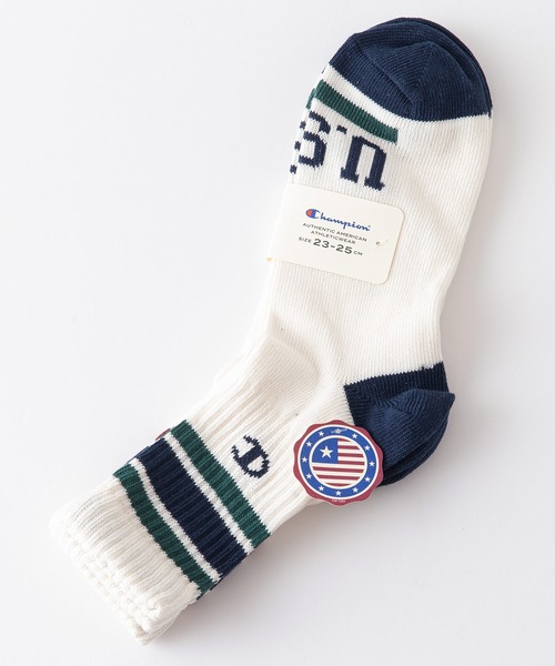 Champion（チャンピオン）の「【CHAMPION/チャンピオン】Wアメカジ　2P　ロークルーソックス　CWSBY102/CWSBY103/CWSBY104　靴下　2足組　ノンパイル（ソックス/靴下・レディース・その他2/その他/その他1・SMALL）」の7枚目の写真