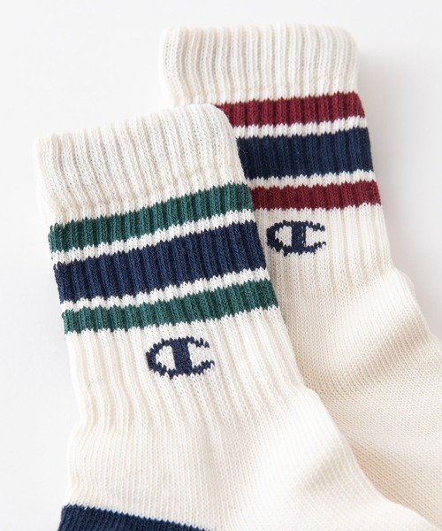 Champion（チャンピオン）の「【CHAMPION/チャンピオン】Wアメカジ　2P　ロークルーソックス　CWSBY102/CWSBY103/CWSBY104　靴下　2足組　ノンパイル（ソックス/靴下・レディース・その他2/その他/その他1・SMALL）」の8枚目の写真