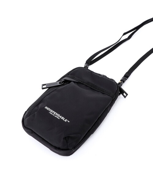 【未使用】INDISPENSABLE インディスペンサブル　ショルダーバッグ INDISPENSABLE(インディスペンサブル） 内ポケット付き