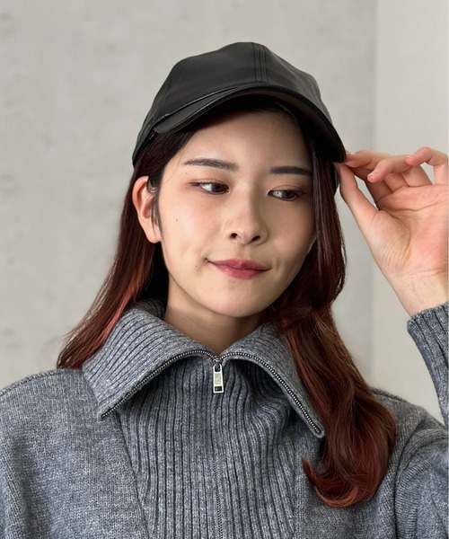 新品未使用　ETRETOKYO レザーベルトキャップ　sage レザーベルトジュートキャップ(F BEIGE): グッズ │ ETRE TOKYO
