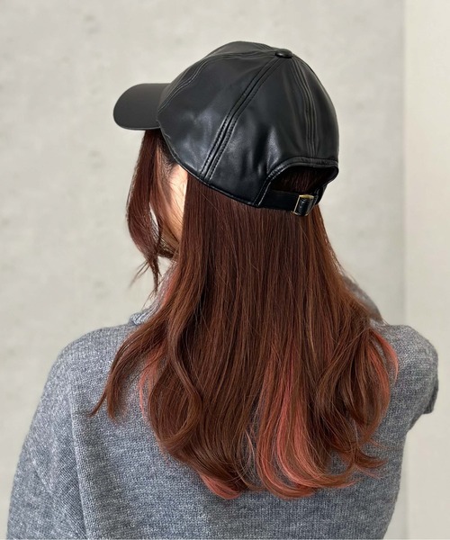 セール】ECOレザーキャップ（キャップ）｜Per sist ence