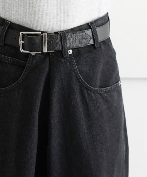 LUUDAN（ルーダン）の「LUUDAN PLEATED FRONT JEANS（デニムパンツ