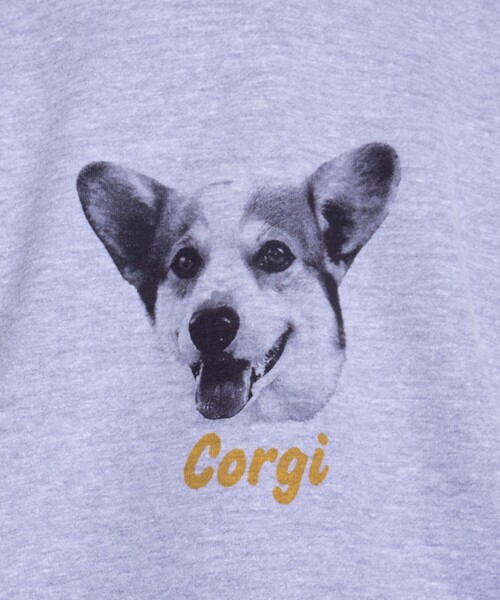 GLOSTER（グロスター）の「【GLOSTER/グロスター】DOG&CAT 犬猫プリント クルーネックスウェット（スウェット・メンズ・グレー系その他2/グレー系その他3/グレー系その他4/ホワイト系その他2/ホワイト系その他/その他/グレー系その他・S/M/L）」の8枚目の写真