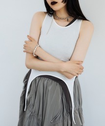 COTTON CHIFFON TANK/コットンシフォンタンク