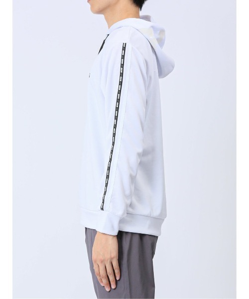 semantic design（セマンティックデザイン）の「【WEB限定販売】ジオス/GIOS カチオンスムース フーディー（パーカー・メンズ・ブラック/ホワイト/ライトグレー・LARGE/MEDIUM/X-LARGE）」の6枚目の写真