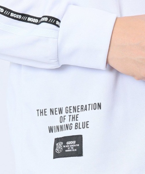 semantic design（セマンティックデザイン）の「【WEB限定販売】ジオス/GIOS カチオンスムース フーディー（パーカー・メンズ・ブラック/ホワイト/ライトグレー・LARGE/MEDIUM/X-LARGE）」の9枚目の写真