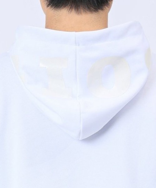 semantic design（セマンティックデザイン）の「【WEB限定販売】ジオス/GIOS カチオンスムース フーディー（パーカー・メンズ・ブラック/ホワイト/ライトグレー・LARGE/MEDIUM/X-LARGE）」の11枚目の写真