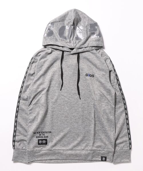 semantic design（セマンティックデザイン）の「【WEB限定販売】ジオス/GIOS カチオンスムース フーディー（パーカー・メンズ・ブラック/ホワイト/ライトグレー・LARGE/MEDIUM/X-LARGE）」の15枚目の写真